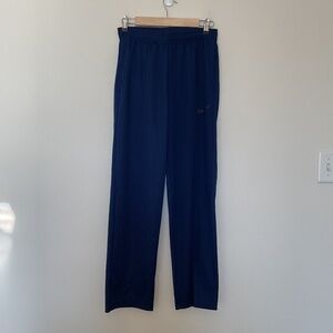Nike Dri-Fit Epic Knit Training Pants Sz M Blue Logo Pockets 927388-492 Gorpcore